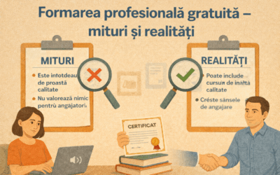 Formarea profesionala gratuita – mituri si realitati
